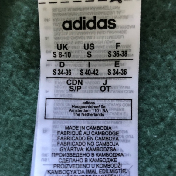 Adidas Zoe Zaldana Multisport Women's Crew Sweatshirt Size S - Picture 5 of 7